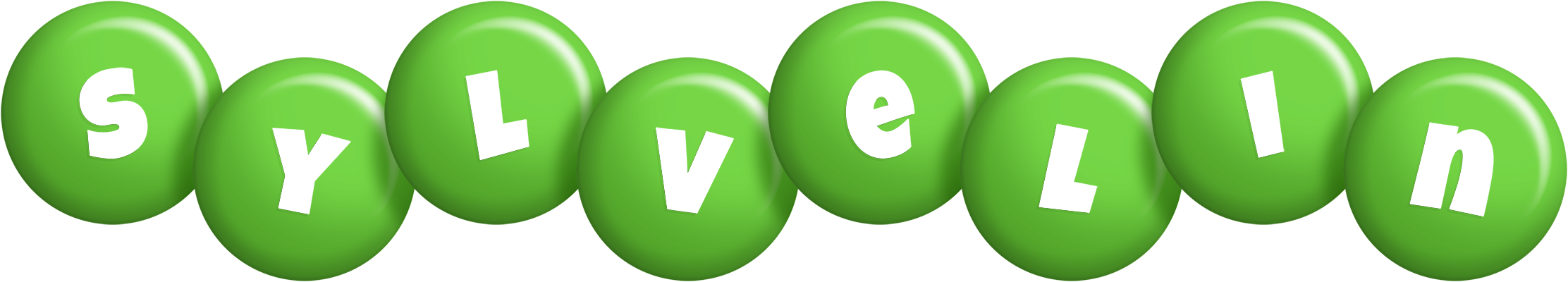 Sylvelin candy-green logo
