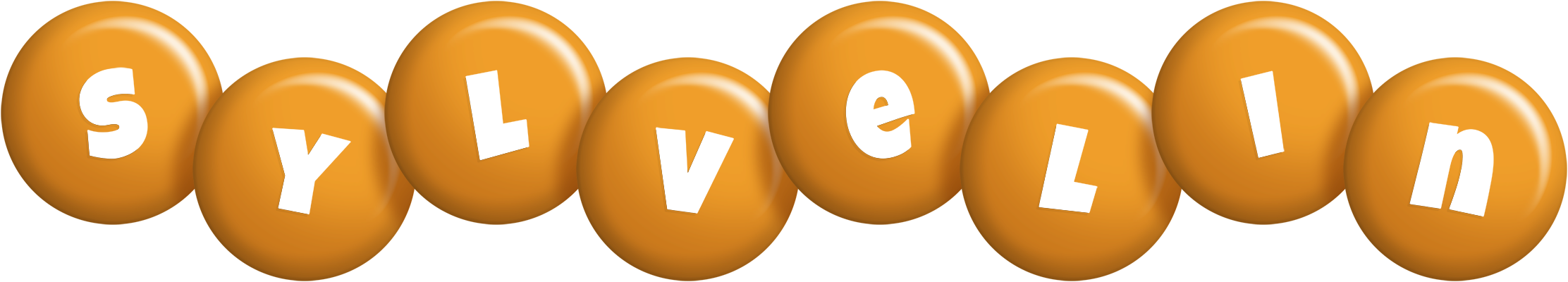 Sylvelin candy-orange logo