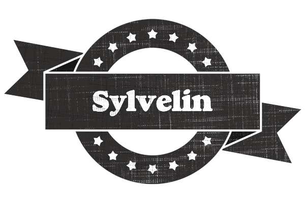 Sylvelin grunge logo