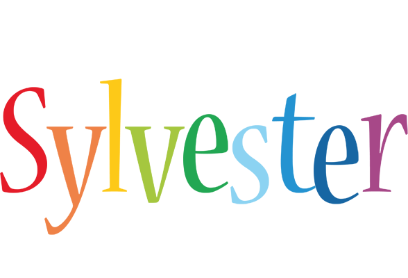 Sylvester birthday logo