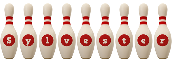 Sylvester bowling-pin logo