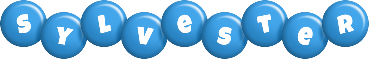 Sylvester candy-blue logo