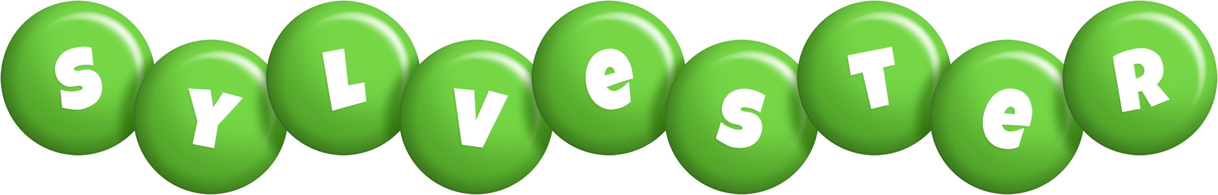 Sylvester candy-green logo