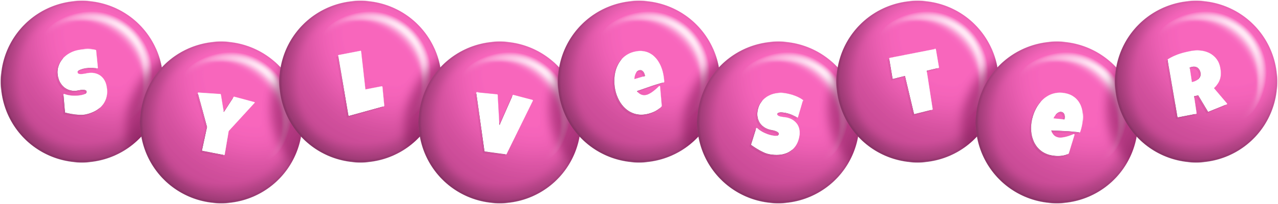Sylvester candy-pink logo