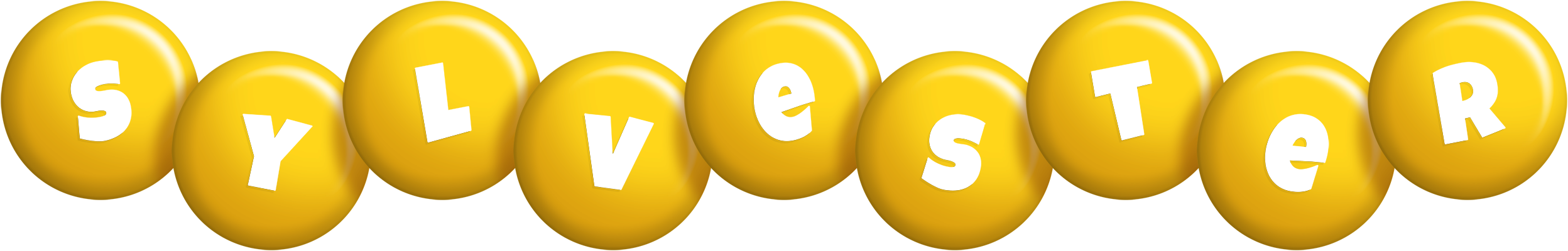 Sylvester candy-yellow logo