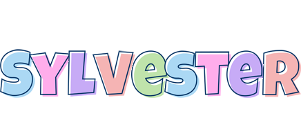 Sylvester pastel logo