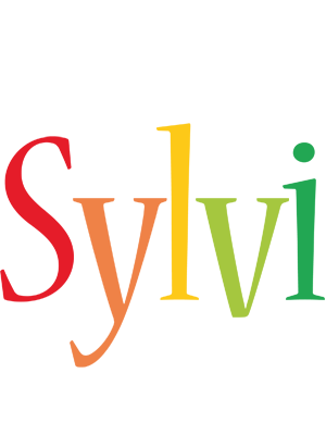 Sylvi birthday logo