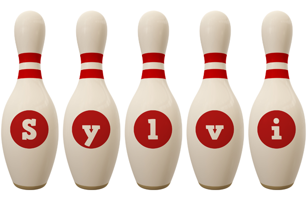 Sylvi bowling-pin logo