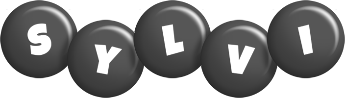 Sylvi candy-black logo