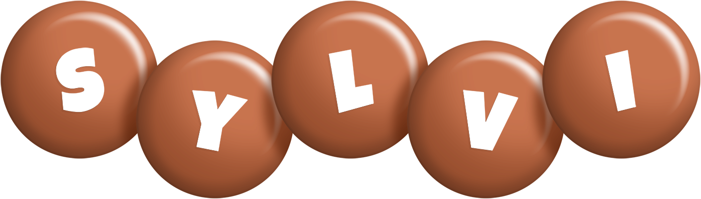 Sylvi candy-brown logo
