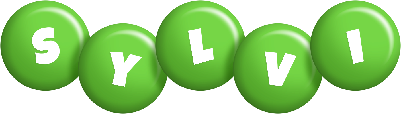 Sylvi candy-green logo