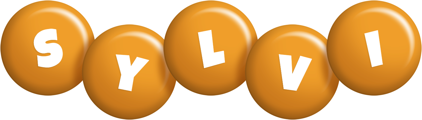Sylvi candy-orange logo