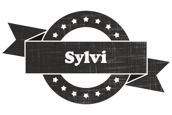 Sylvi grunge logo
