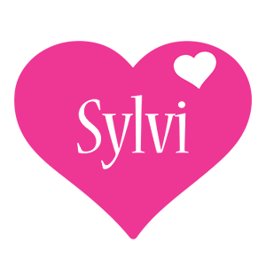 Sylvi love-heart logo