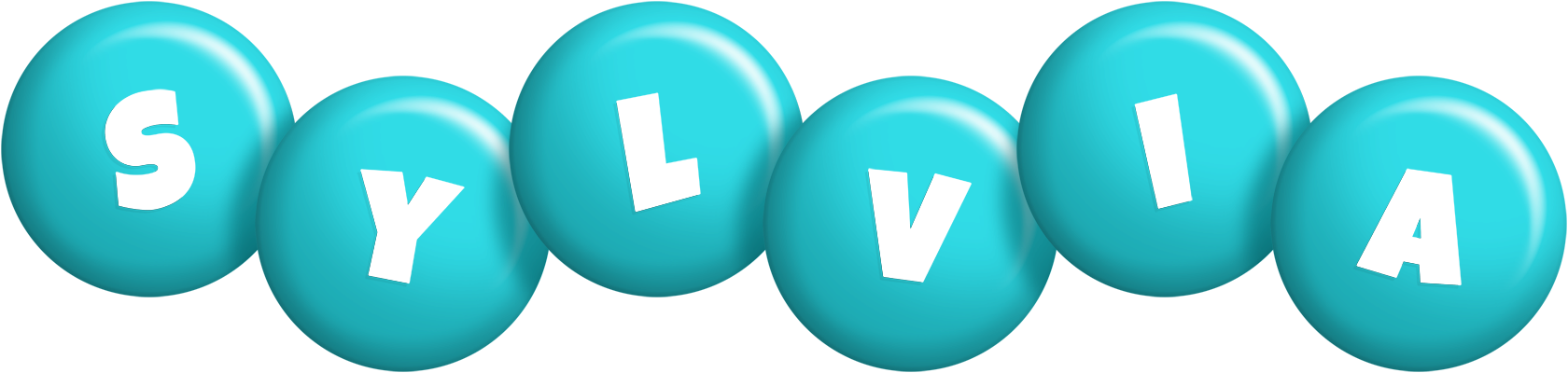 Sylvia candy-azur logo