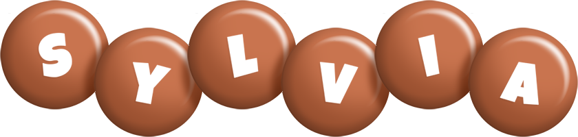 Sylvia candy-brown logo