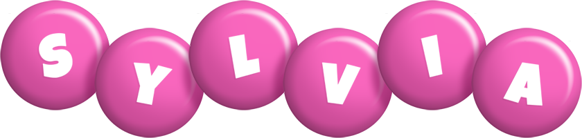 Sylvia candy-pink logo