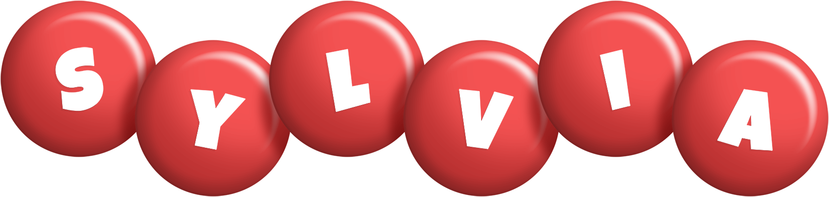 Sylvia candy-red logo