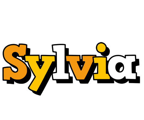 Sylvia cartoon logo