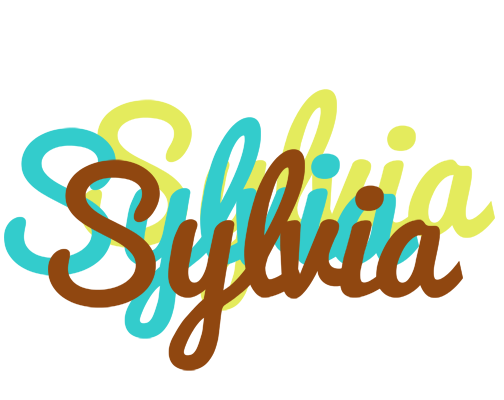 Sylvia cupcake logo