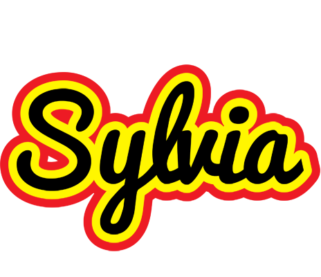 Sylvia flaming logo
