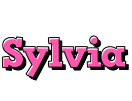 Sylvia girlish logo