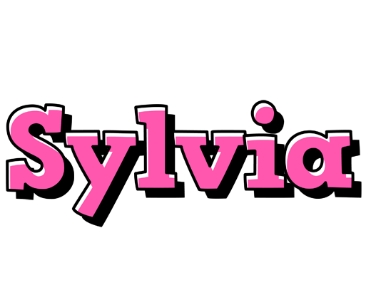 Sylvia girlish logo
