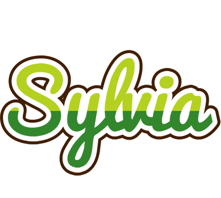 Sylvia golfing logo