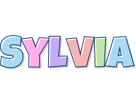 Sylvia pastel logo