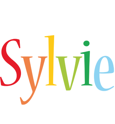 Sylvie birthday logo