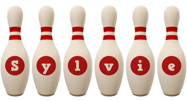 Sylvie bowling-pin logo