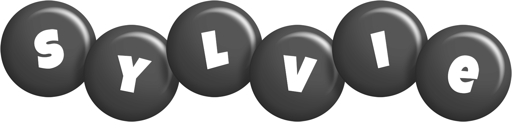Sylvie candy-black logo