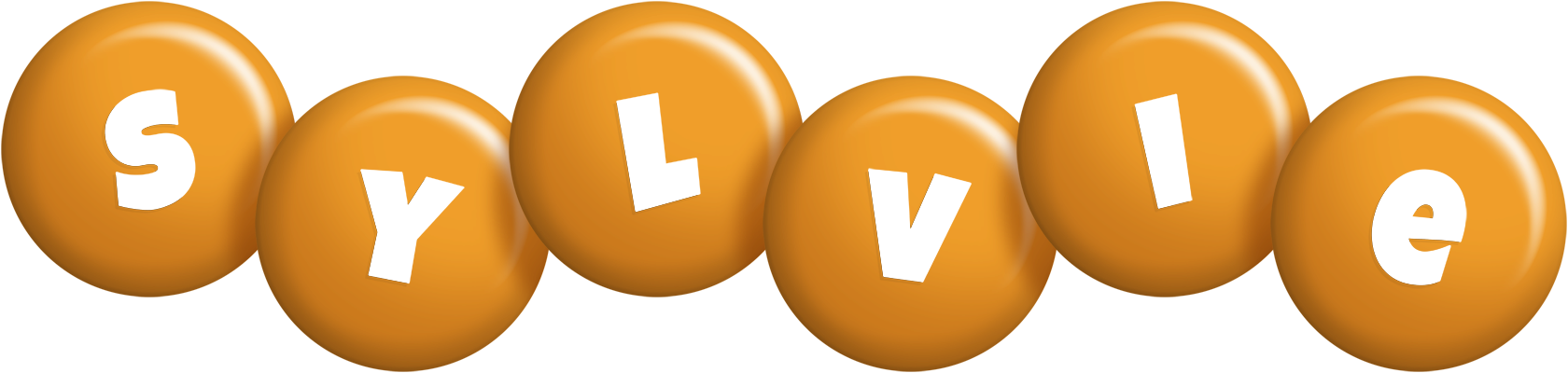 Sylvie candy-orange logo