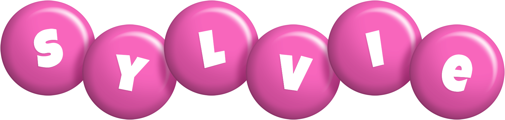Sylvie candy-pink logo