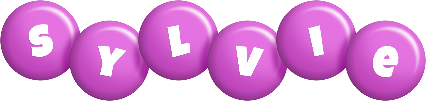 Sylvie candy-purple logo