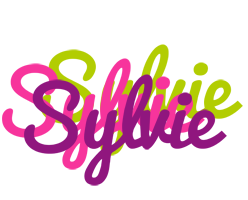 Sylvie flowers logo