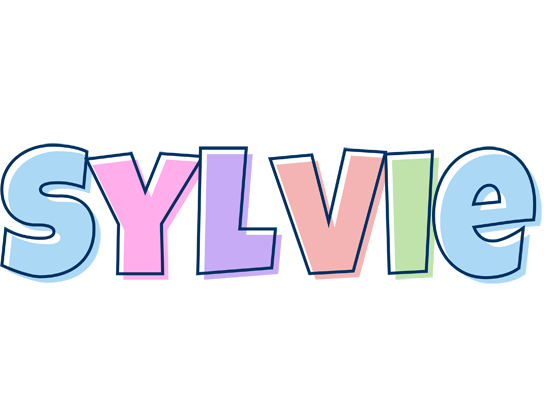 Sylvie pastel logo