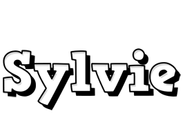 Sylvie snowing logo