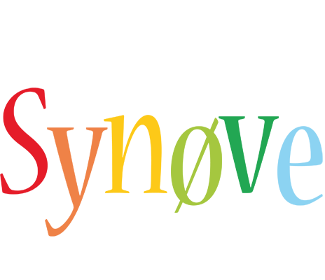 Synøve birthday logo