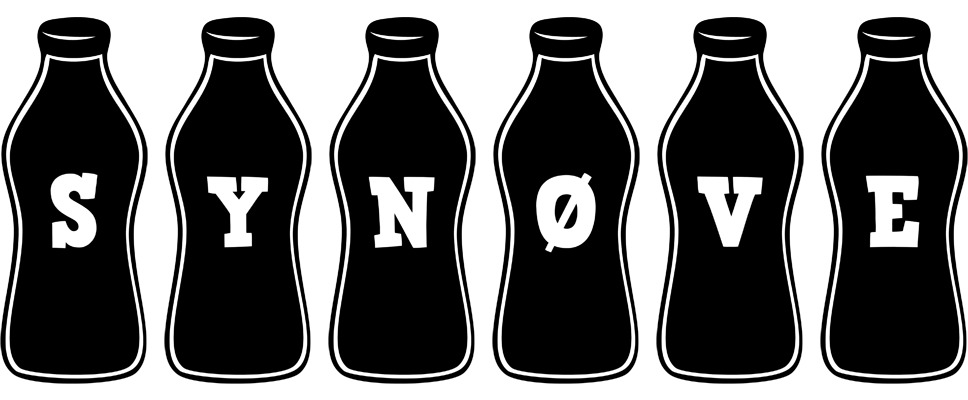 Synøve bottle logo