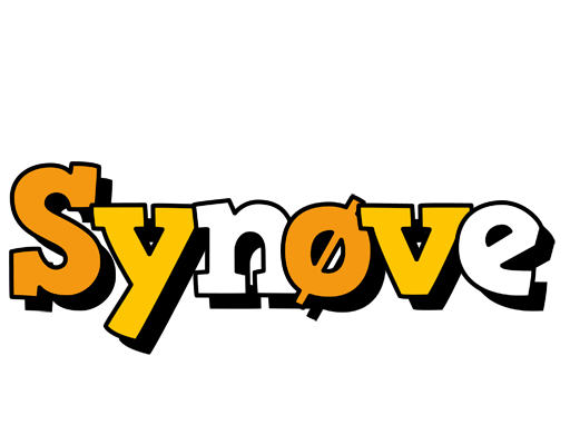 Synøve cartoon logo