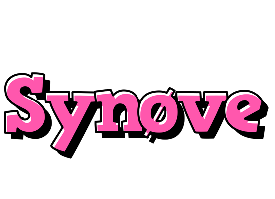 Synøve girlish logo