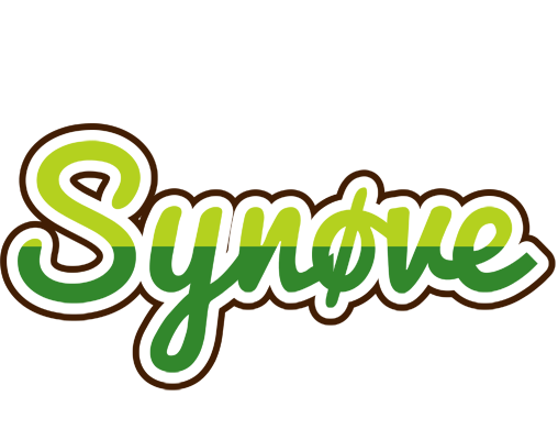 Synøve golfing logo