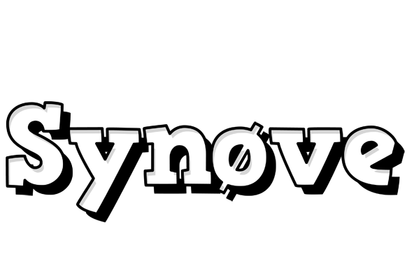 Synøve snowing logo
