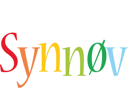 Synnøv birthday logo