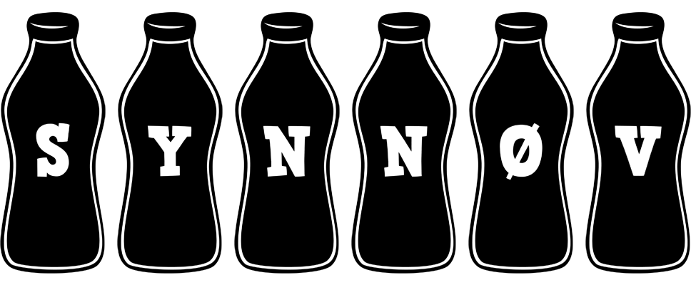 Synnøv bottle logo