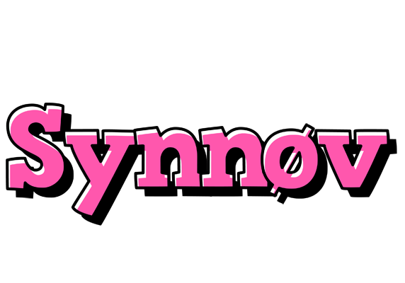 Synnøv girlish logo