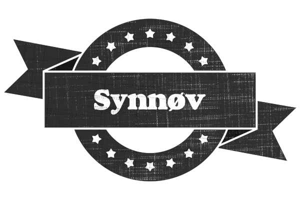 Synnøv grunge logo