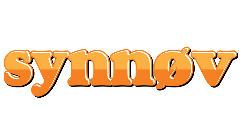 Synnøv orange logo