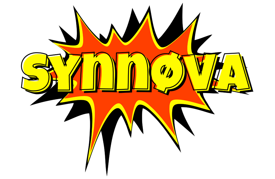 Synnøva bazinga logo